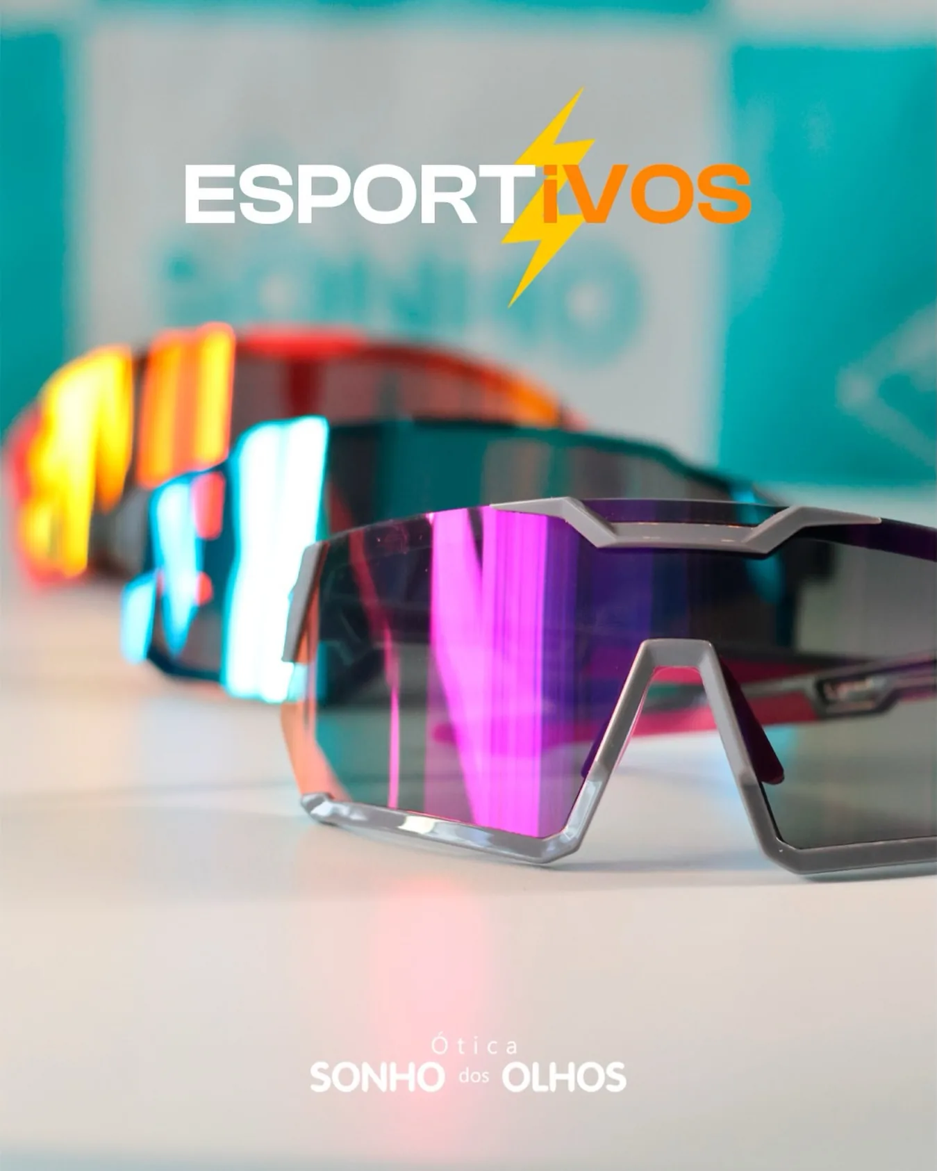 Óculos esportivos — Ótica Sonho dos Olhos